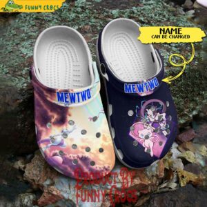 Custom Name MewTwo Crocs Style Gifts 4