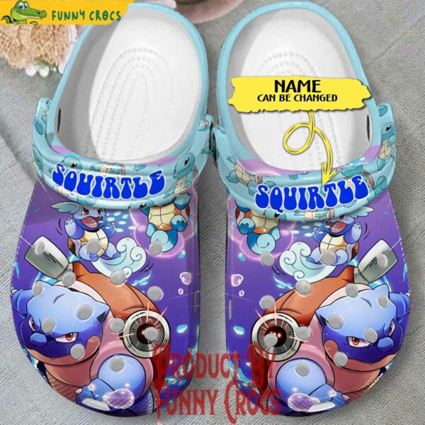 Custom Name Squirtle Crocs Style Gifts