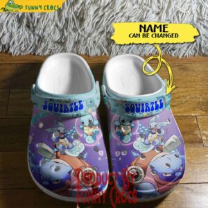 Custom Name Squirtle Crocs Style Gifts 5