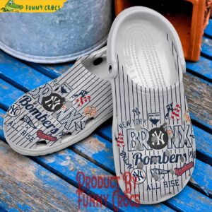 Custom New York Yankees Bronx Bombers Crocs Style 2