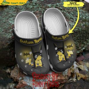 Custom Pikachu Batman Crocs Style 2