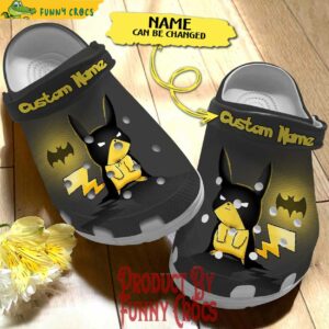 Custom Pikachu Batman Crocs Style 3