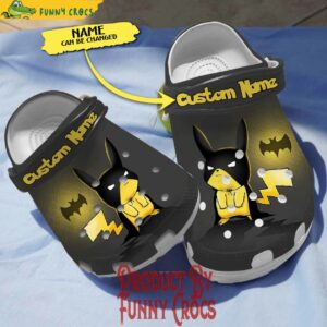 Custom Pikachu Batman Crocs Style 4