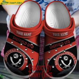 Custom Sheffield United Crocs Style