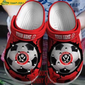 Custom Sheffield United Soccer Crocs Style