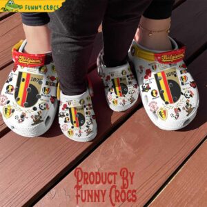 Custom Soccer Belgium Crocs Style Gifts 2