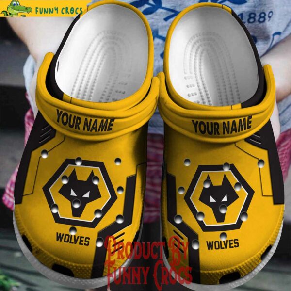 Custom Wolverhampton Wanderers EPL Crocs Shoes