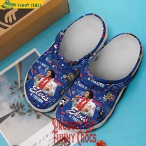 Elvis Freedom USA Blue Crocs Style 3 1