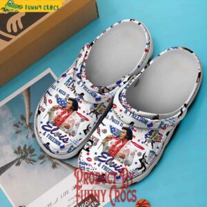 Elvis Freedom USA Crocs Style 2 1