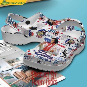 Elvis Freedom USA Crocs Style 3 1