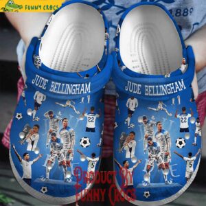 England Team Euro 2024 Jude Bellingham Crocs Style 1