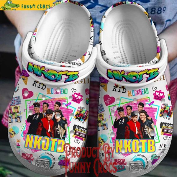 Funny NKOTB Crocs Style