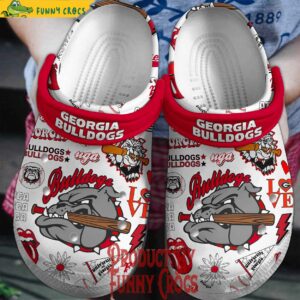 Georgia Bulldogs Baseball Crocs Style 1