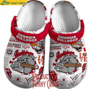 Georgia Bulldogs Baseball Crocs Style 3