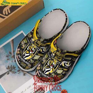 I Love Richmond Tigers Crocs Shoes 2