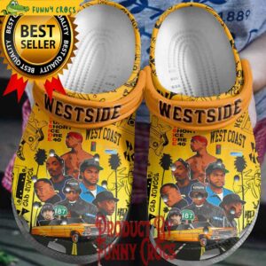 Ice Cube Westside Old School Crocs Slippers