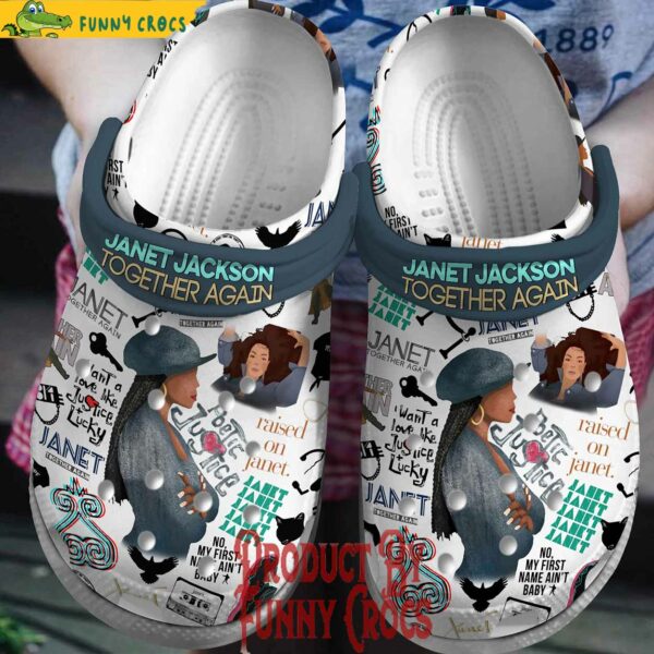 Janet Jackson Together Again Music Crocs