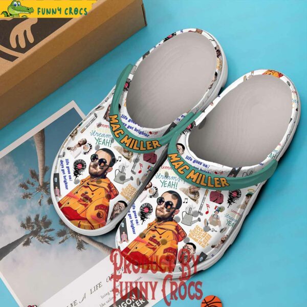 Mac Miller Poster Crocs Style