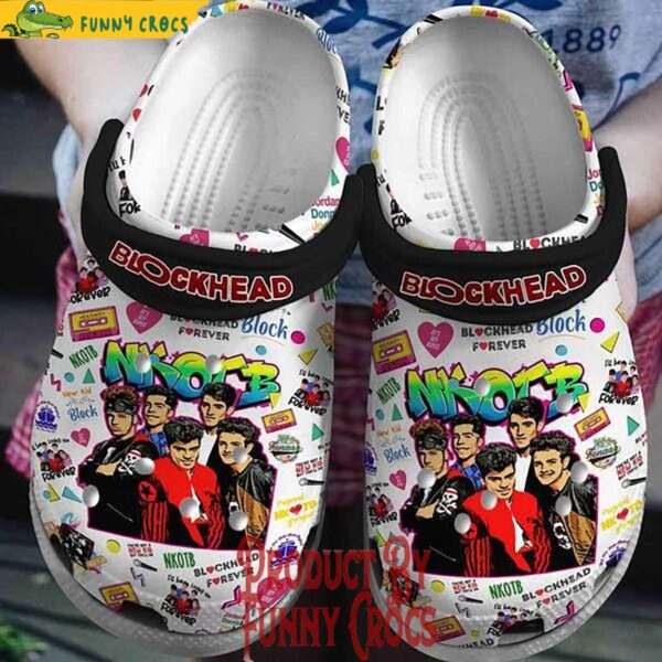 NKOTB Blockhead Forever Crocs Style