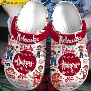 Nebraska Huskers Baseball Crocs Style 1