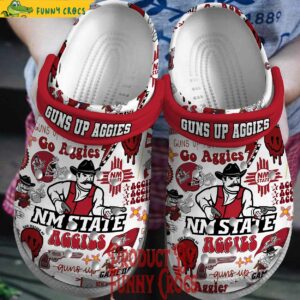 New Mexico State Aggies Ncaa Crocs 1