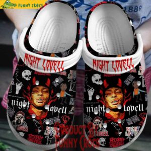 Night Lovell Rapper Crocs Style