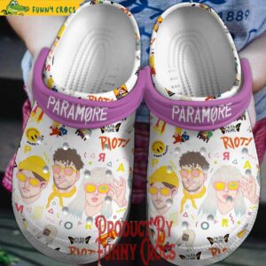 Paramore Fake Happy Crocs 1