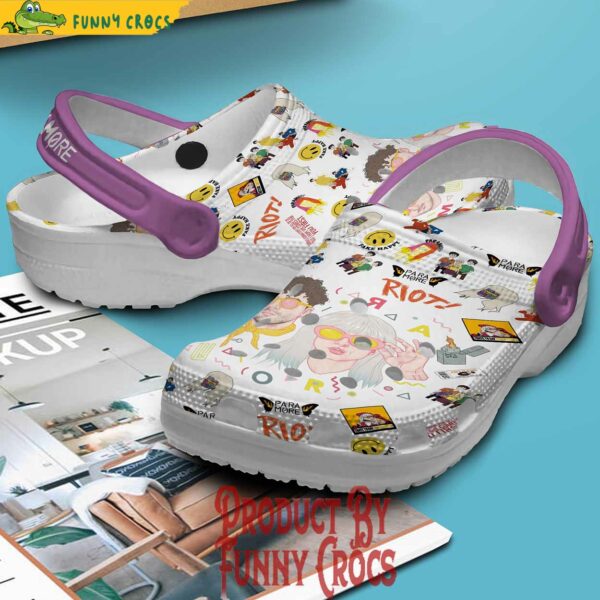 Paramore Fake Happy Crocs