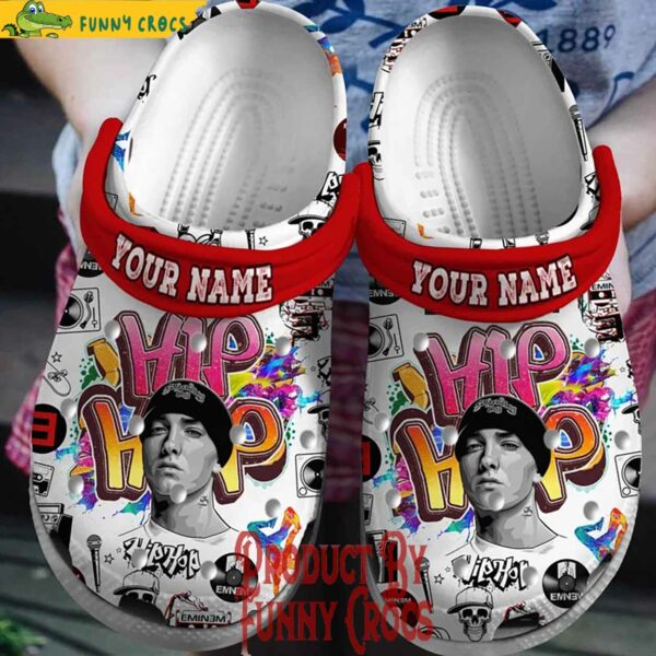 Personalized Eminem Hip Hop Crocs Style