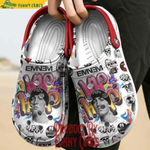 Personalized Eminem Hip Hop Crocs Style 3