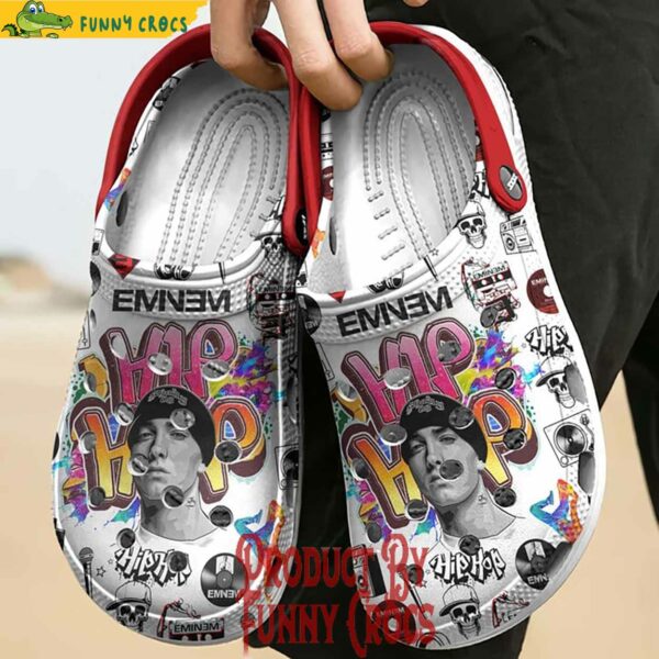 Personalized Eminem Hip Hop Crocs Style