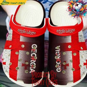 Personalized Georgia Euro 2024 Crocs Style