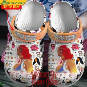 Personalized Megan Thee Stallion Crocs Slippers 1