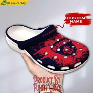 Personalized Melbourne Demons Crocs Shoes