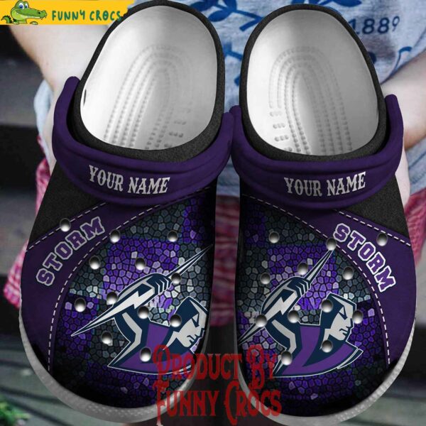 Personalized Melbourne Storm Crocs For Fans