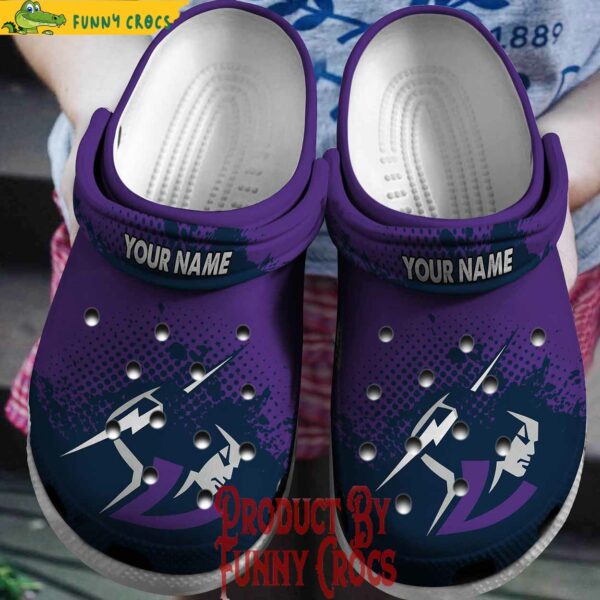 Personalized NRL Melbourne Storm Crocs Crocband