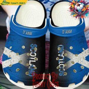 Personalized Scotland Euro 2024 Crocs Style