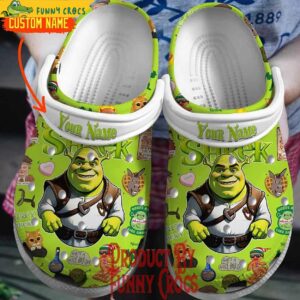 Personalized Shrek Crocs Style