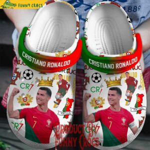 Portugal Team CR7 Cristiano Ronaldo Crocs Style 1