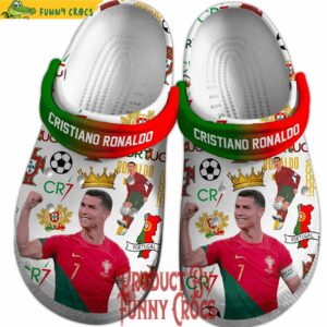 Portugal Team CR7 Cristiano Ronaldo Crocs Style 2