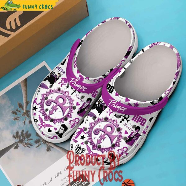 Prince Purple Rain Crocs Slipper Gift