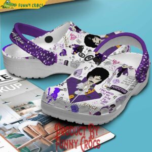 Prince Purple Rain Custom Crocs Slippers