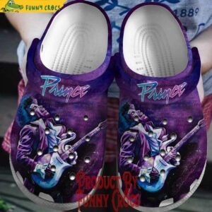 Prince Singer Music Crocs Shoes