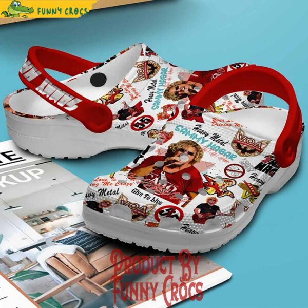 Sammy Hagar Heavy Metal Crocs Style