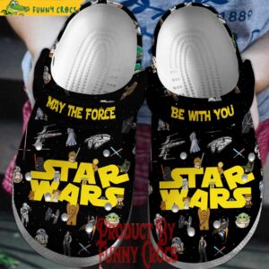 Star Wars May The Force Crocs 1