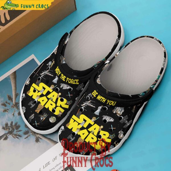 Star Wars May The Force Crocs