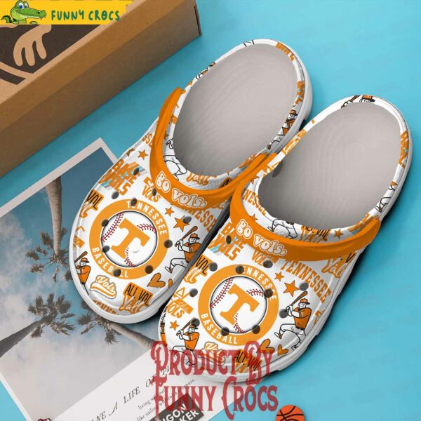 Tennessee Volunteers Baseball Team Crocs Style