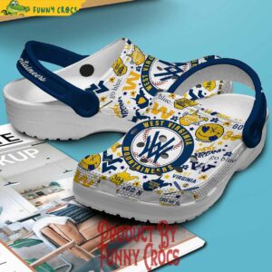 West Virginia University Baseball Crocs Style 2