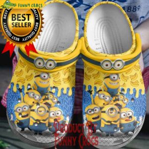 Despicable Me 2 Minion Banana Crocs Style