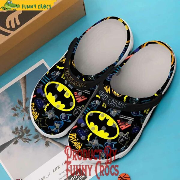 Batman Caped Crusader Crocs Style